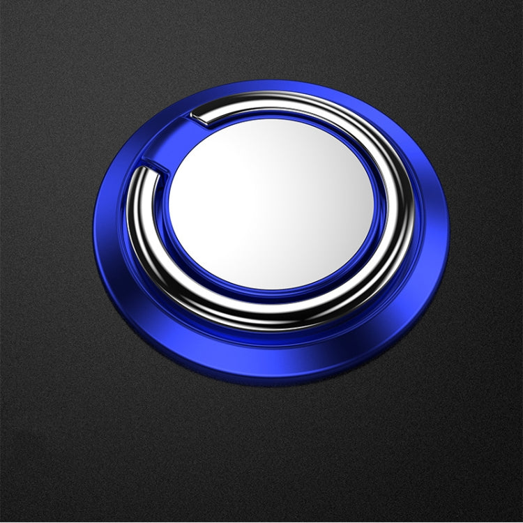 5pcs Car Magnetic Metal Ring Buckle Mobile Phone Holder(Blue) - Ring Holder by PMC TechLife | Online Shopping South Africa | PMC TechLife