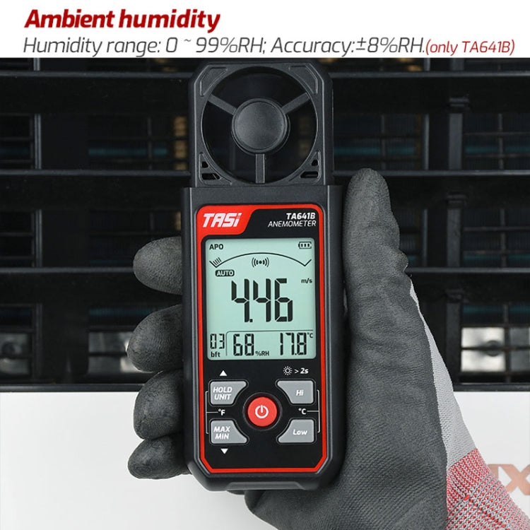 TASI TA641B High Precision Wind Speed Instrument Wind Volume Tester Handheld Wind Speed Meter - free shipping - PMC TechLife - Order now!