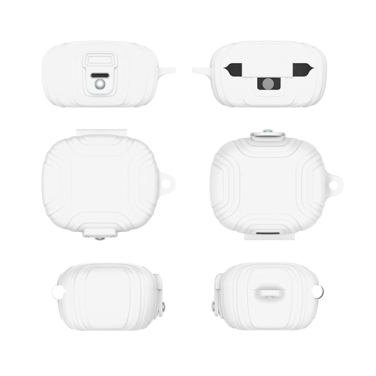 For EarFun Air Pro 3 Silicone Earphone Dustproof Storage Case(White) - Other Earphone Case by PMC TechLife | Online Shopping South Africa | PMC TechLife