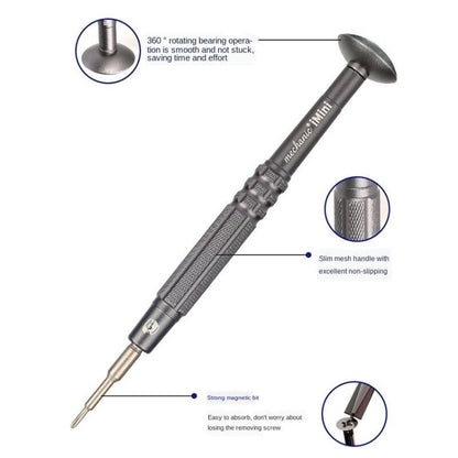 MECHANIC iMini Series Mobile Phone Repair Glasses Screw Batch Clock Tool, Series: Phillips 2.5 - Screwdriver by MECHANIC | Online Shopping South Africa | PMC Jewellery