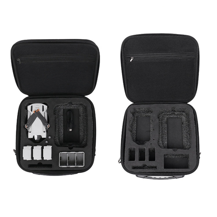For DJI Mini 3/Mini 3 Pro Drone Storage Bag Box Shoulder Bag Suitcase(Black) - Carry Cases & Bags by PMC TechLife | Online Shopping South Africa | PMC TechLife | Buy Now Pay Later Mobicred