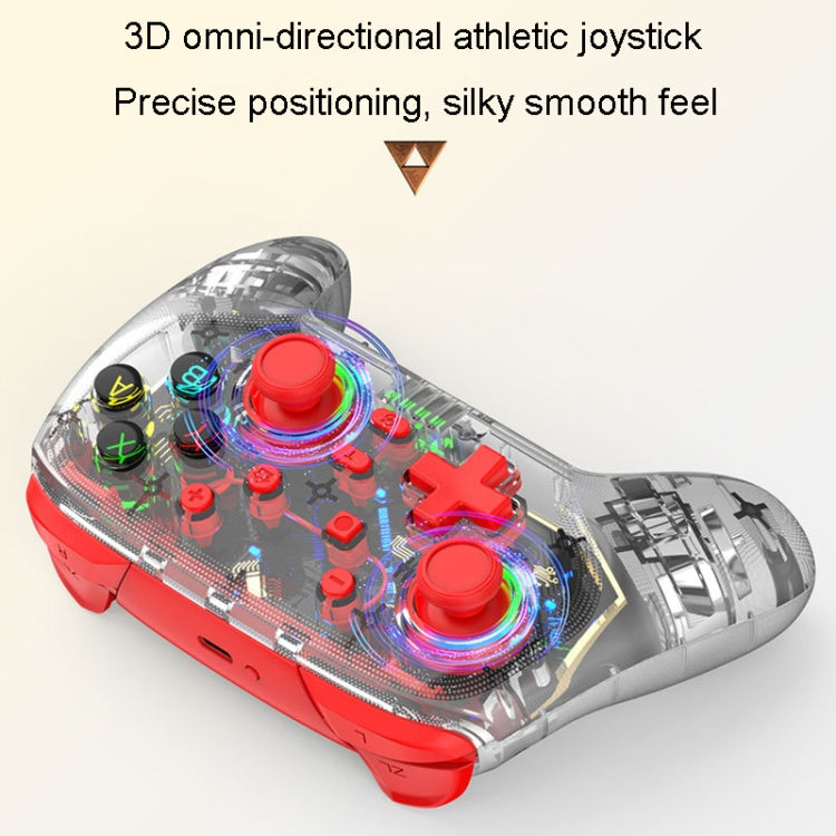 For PS3 / PS4 Dual Vibration Wireless Gamepad With RGB Lights(Green) - Gamepads by PMC Jewellery | Online Shopping South Africa | PMC Jewellery