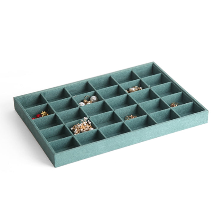 Suede Multifunctional Jewelry Display Tray Necklace Bracelet Bangle Display Case, Style: 30 Grid - Jewelry Storages by PMC Jewellery | Online Shopping South Africa | PMC Jewellery