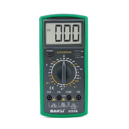 BAKU BK-9205B Measuring Capacitance Current Large Screen Display All-round Burn-proof Digital Multimeter - Digital Multimeter by BAKU | Online Shopping South Africa | PMC Jewellery