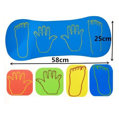 3 PCS Outdoor Sports Sense Training Equipment Foam Hands and Feet Cooperation Board Sports Game Toys for Children, Random Color Delivery - Toy Sports by PMC Jewellery | Online Shopping South Africa | PMC Jewellery