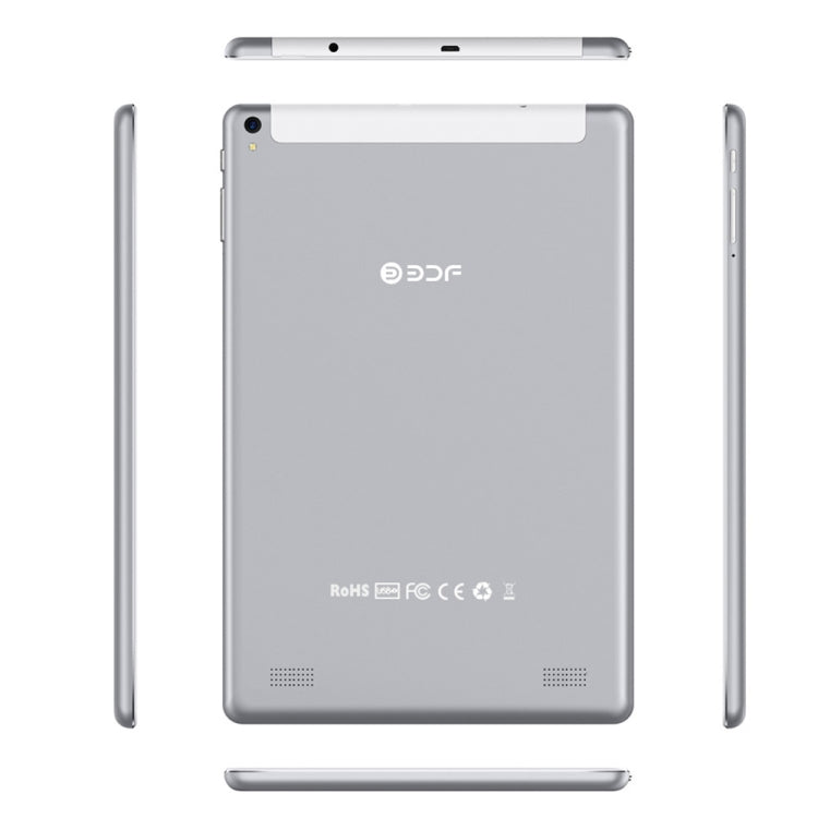 BDF P10 3G Phone Call Tablet PC, 10 inch, 2GB+32GB, Android 9.0, MTK8321 Octa Core, Support Dual SIM & Bluetooth & WiFi & GPS, EU Plug(Grey) - BDF by BDF | Online Shopping South Africa | PMC Jewellery