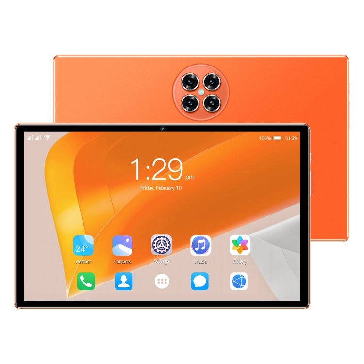 Mate50 4G LTE Tablet PC, 10.1 inch, 4GB+64GB, Android 8.1  MTK6755 Octa-core 2.0GHz, Support Dual SIM / WiFi / Bluetooth / GPS (Orange) - 10.1 inch by PMC Jewellery | Online Shopping South Africa | PMC Jewellery