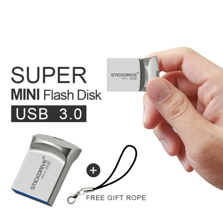 STICKDRIVE 64GB USB 3.0 High Speed Creative Metal U Disk - USB Flash Drives by STICKDRIVE | Online Shopping South Africa | PMC Jewellery